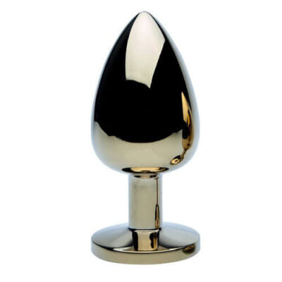 Precious Metals Gold Butt Plug - Large